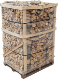 Bois de Chauffage en Hêtre Sec – Bûches 25 cm – Palette 2 RM / 3 SRM