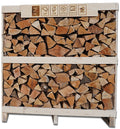 ARDENWOOD – Bois de Chauffage Hêtre Sec – Bûches 33 cm – Palette Rangée 1,44 m³ / 2 Stères