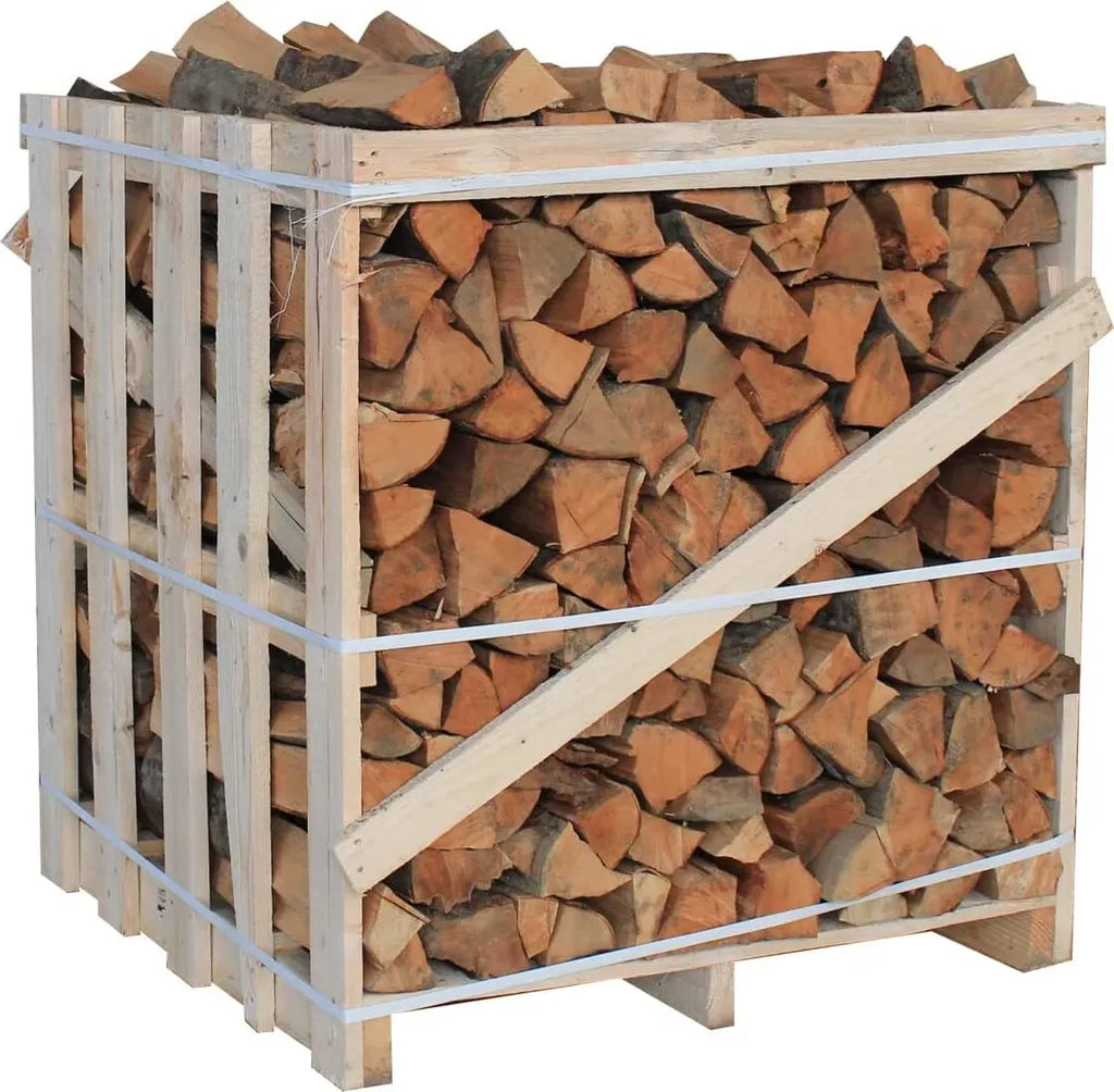 Neandertaler Feuer – Bois de Chauffage Hêtre/Charme Sec – Bûches 25 cm – 1 RM