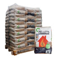 ERDA Pellets — Palette de 65 sacs de 15 kg — Granulés belges DINplus—Disponible immédiatement