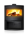 Poêle à Bois INVICTA Calcias Étanche – 9 kW – Fonte & Acier